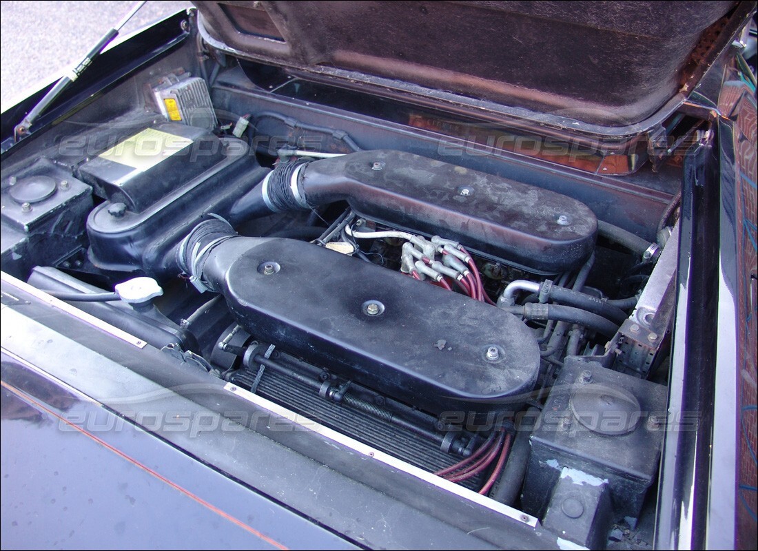 lamborghini jalpa 3.5 (1984) con 44,773 kilómetros, en preparación para desmantelamiento #2