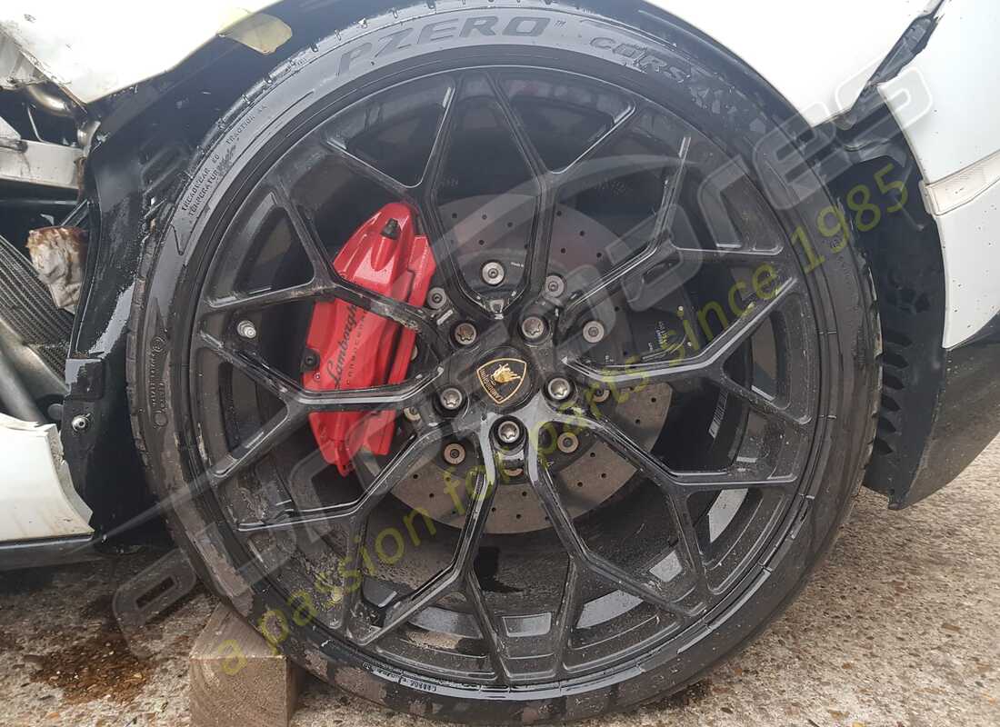 lamborghini evo coupe (2020) con 5,415 miles, preparándose para desmantelar #18