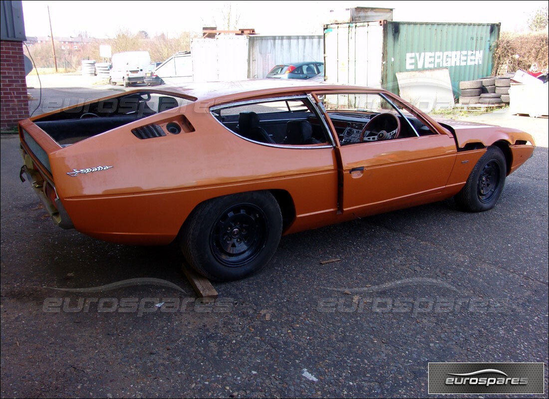 lamborghini espada con 44,000 miles, preparándose para desmantelar #6