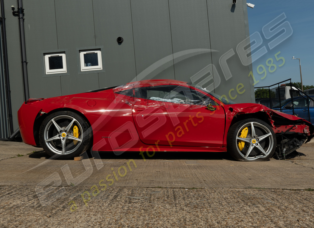 ferrari 458 italia (rhd) con menos de 20k tbc, en preparación para el desmantelamiento #6