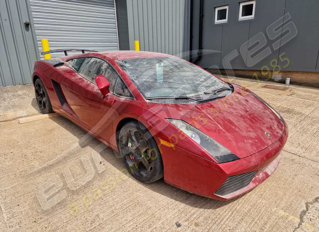 lamborghini gallardo coupe (2006) con 51,770 kilómetros, en preparación para desmantelamiento #7