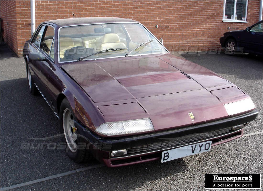 ferrari 400i (1983 mechanical) con 65,000 miles, preparándose para desmantelar #3