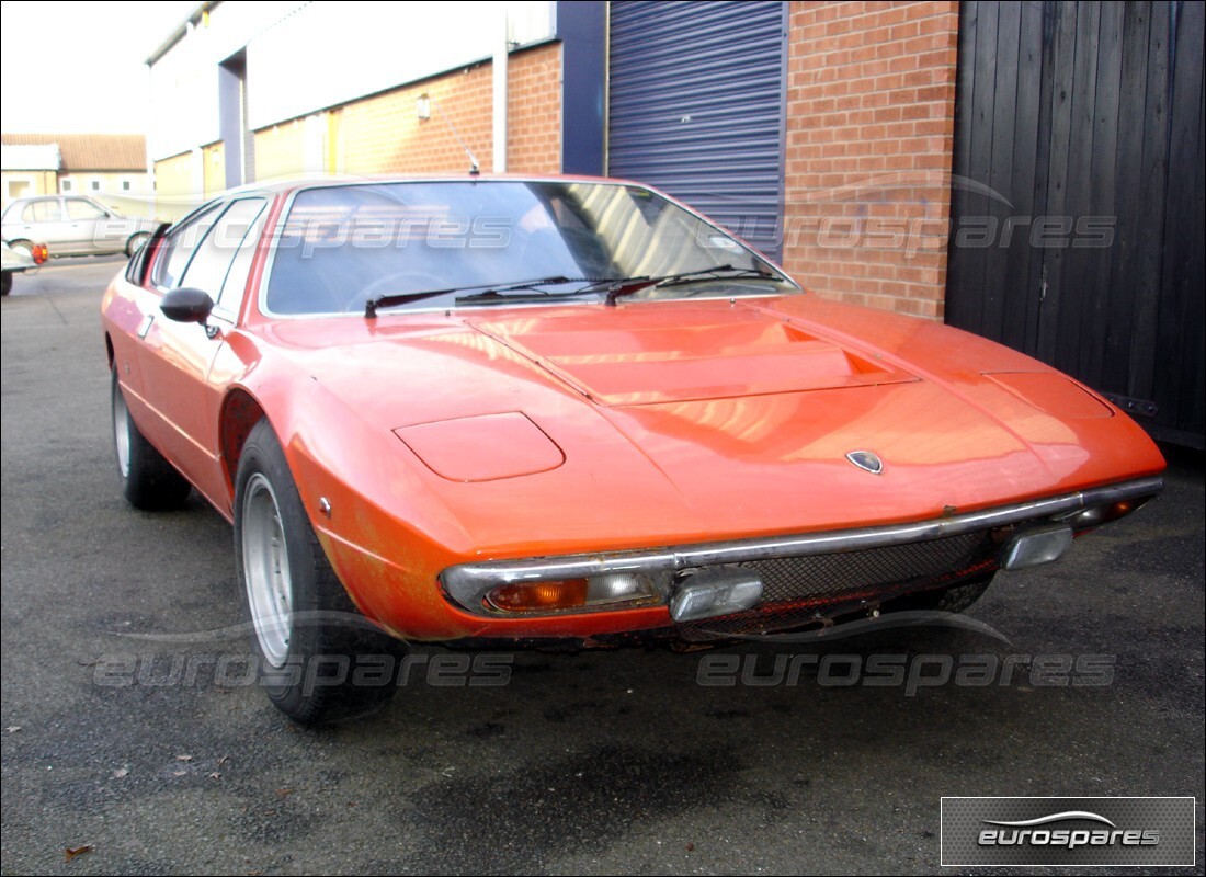 lamborghini urraco p250 / p250s con 45,370 miles, preparándose para desmantelar #4