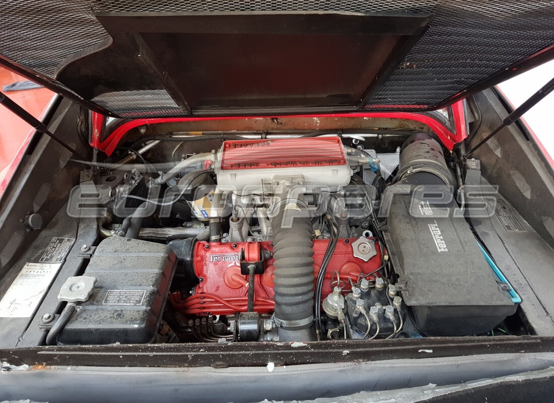 ferrari 328 (1988) con 29,660 kilómetros, en preparación para desmantelamiento #8
