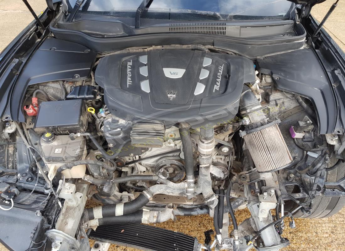 maserati levante (2017) con 39,360 miles, preparándose para desmantelar #13