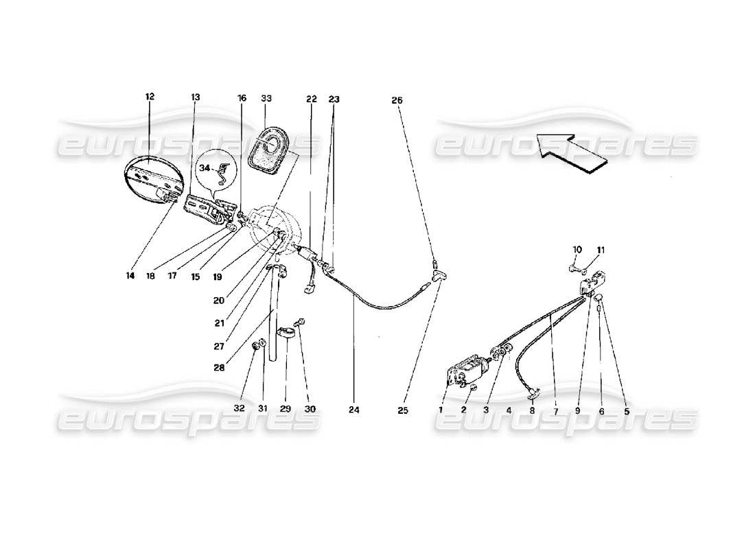 diagrama de pieza que contiene el número de pieza 60772600