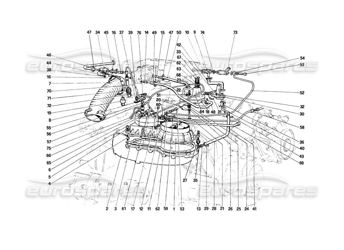 diagrama de pieza que contiene el número de pieza 115322