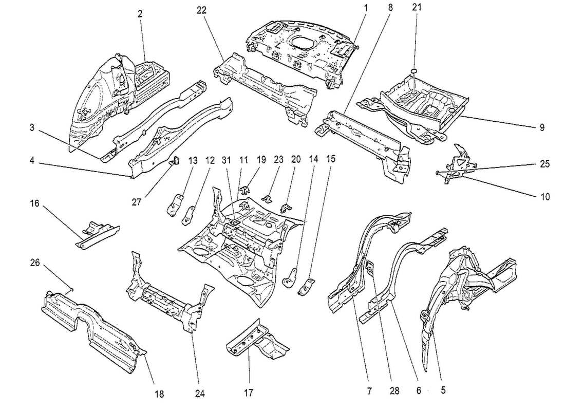 diagrama de pieza que contiene el número de pieza 673000379