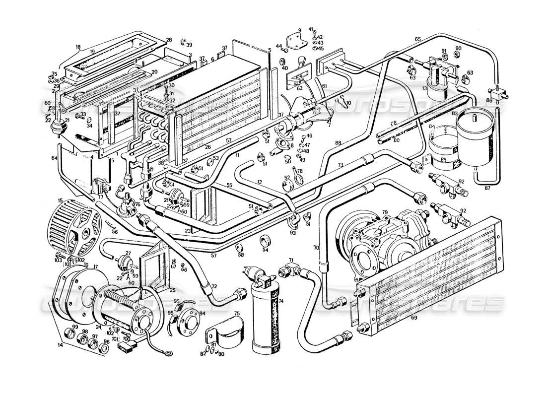 part diagram containing part number frn 37821