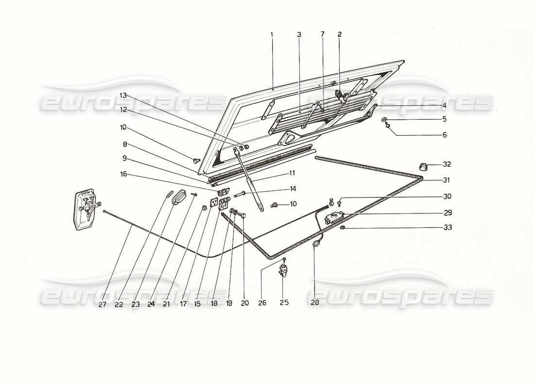 diagrama de pieza que contiene el número de pieza 50207901