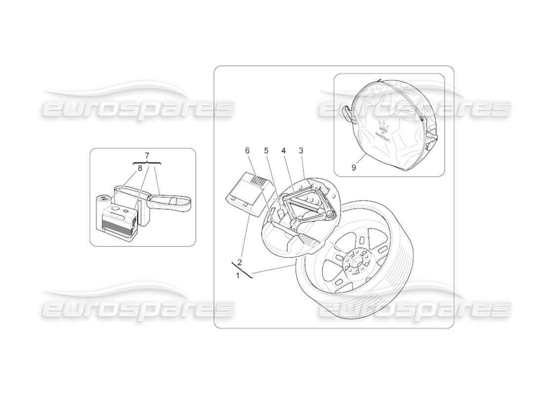 diagrama de pieza que contiene el número de pieza 265543