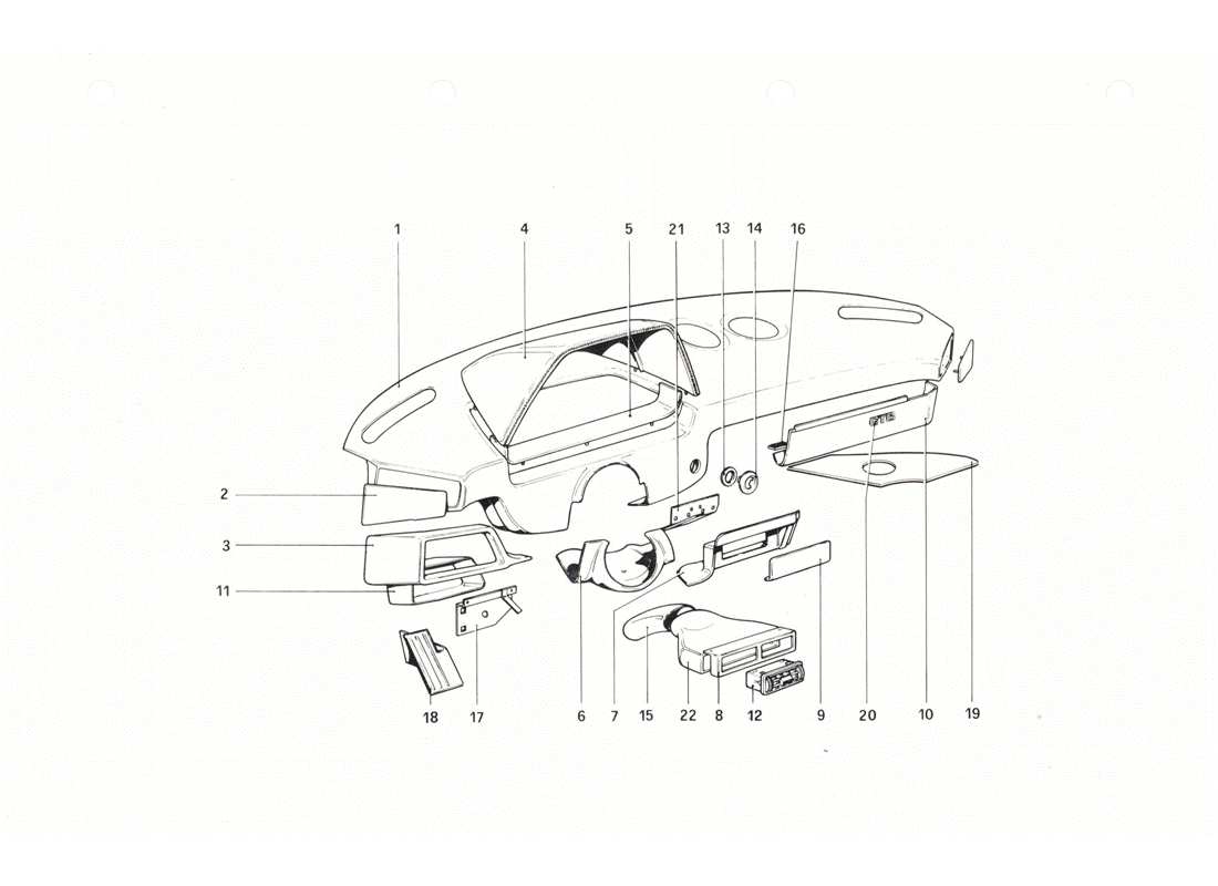 diagrama de pieza que contiene el número de pieza 60372002