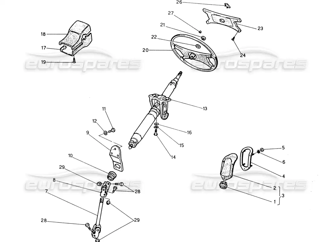 diagrama de pieza que contiene el número de pieza 317820110