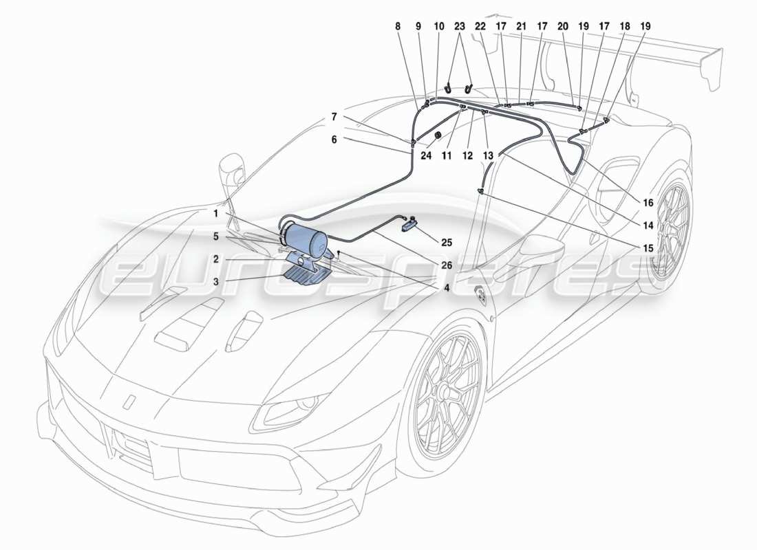 diagrama de pieza que contiene el número de pieza 339700