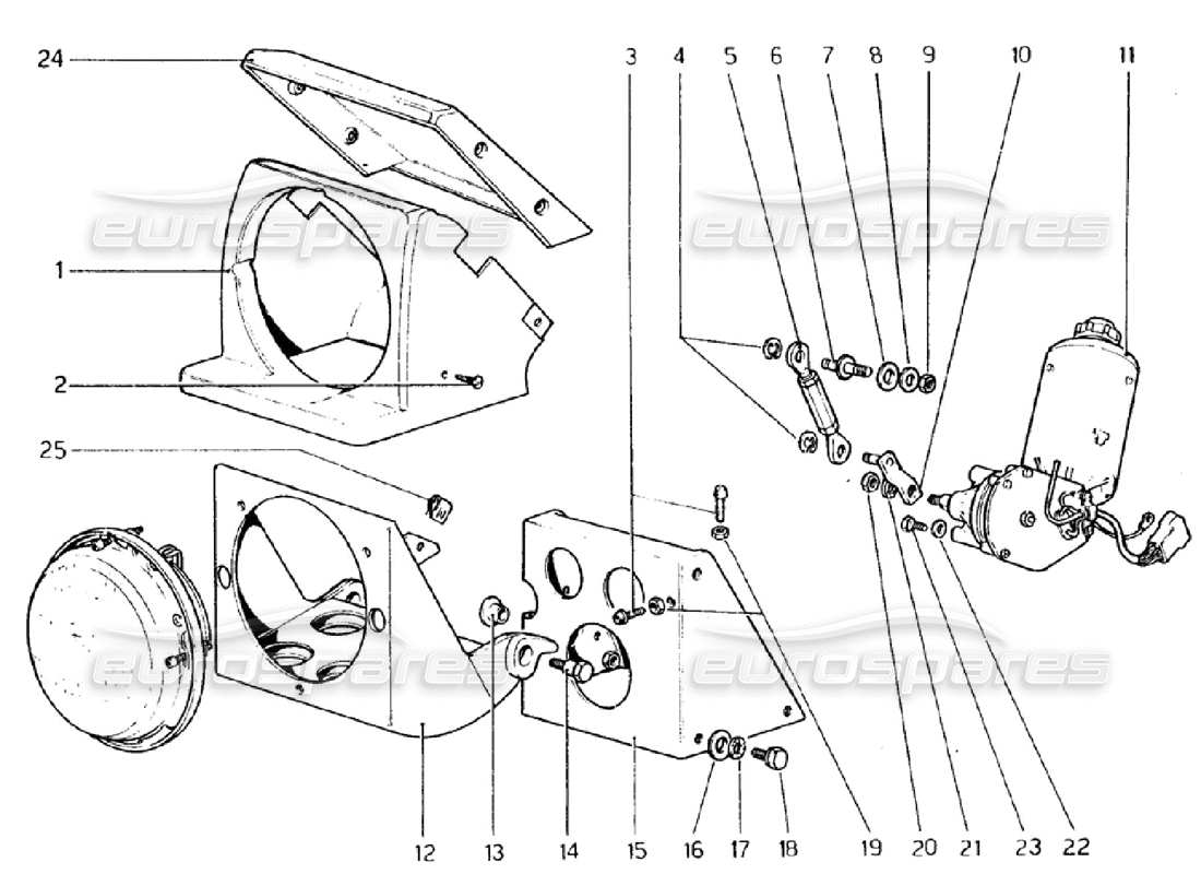 diagrama de pieza que contiene el número de pieza 60098407