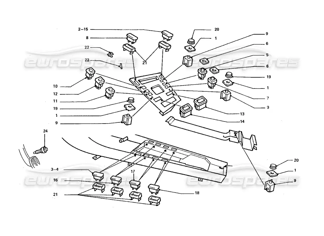 diagrama de pieza que contiene el número de pieza 257-80-838-00