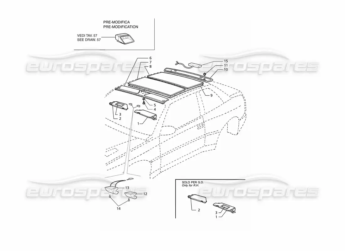 diagrama de pieza que contiene el número de pieza 368101197