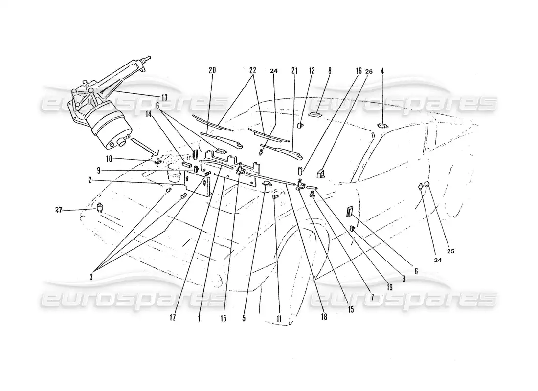 diagrama de pieza que contiene el número de pieza 253-80-840-00