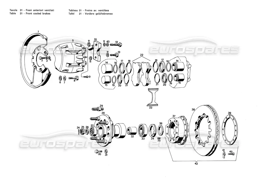 diagrama de pieza que contiene el número de pieza 112 sa 76369