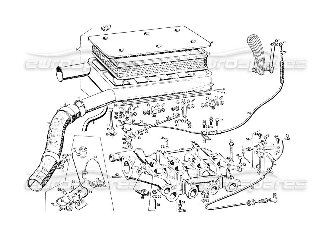 part diagram containing part number npl 48869