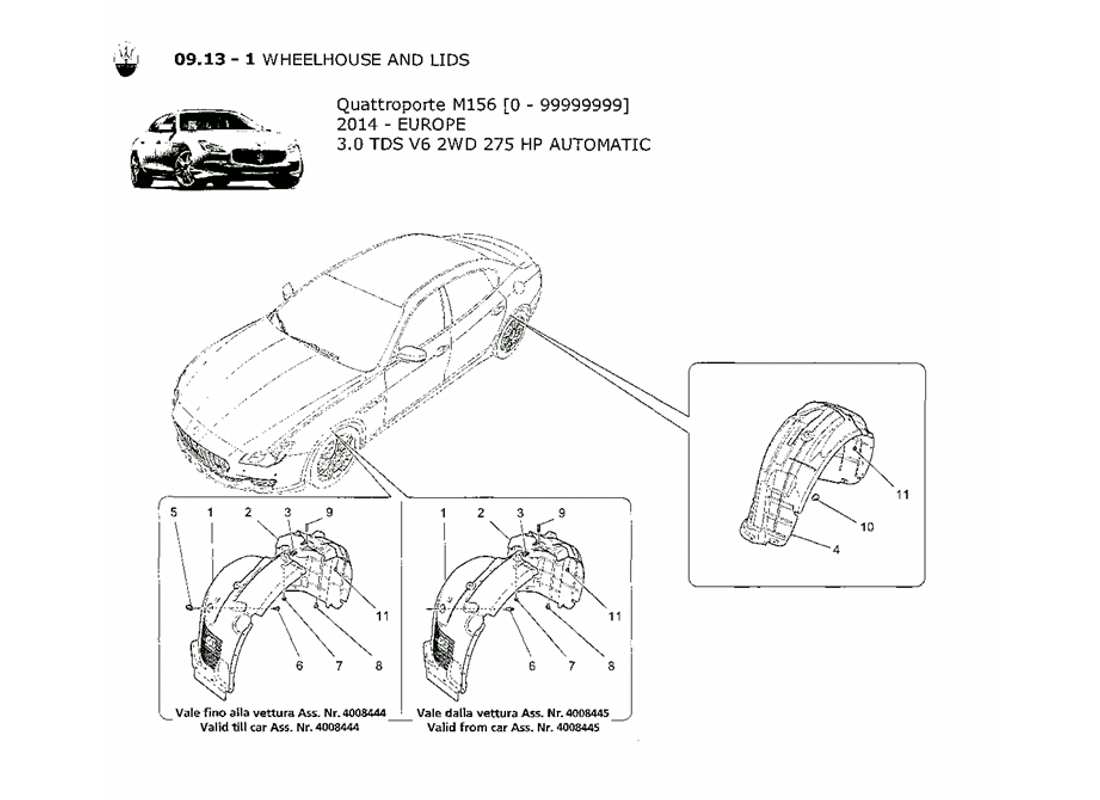 diagrama de pieza que contiene el número de pieza 670009112