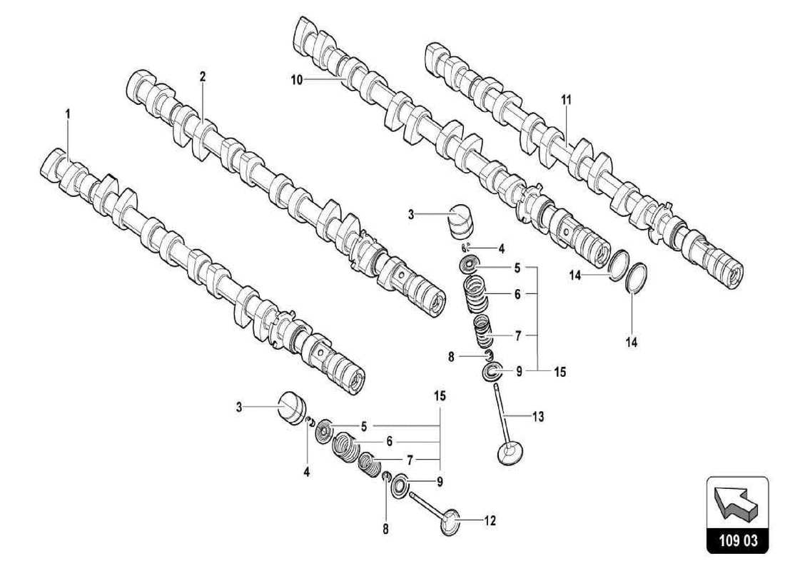 diagrama de pieza que contiene el número de pieza 07m109349
