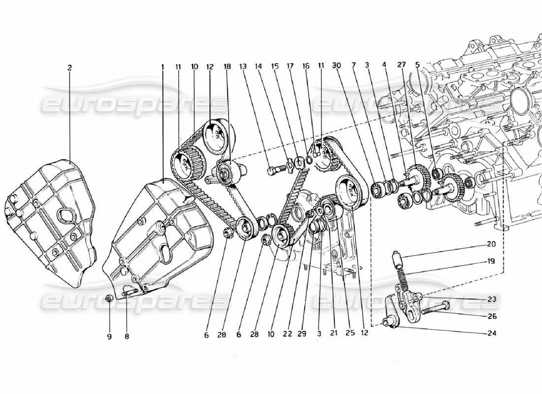 diagrama de pieza que contiene el número de pieza 105928
