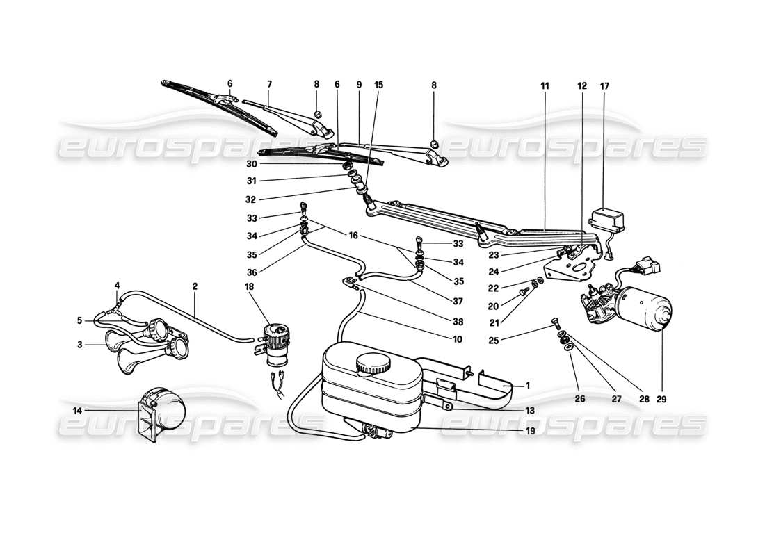 diagrama de pieza que contiene el número de pieza 50309903
