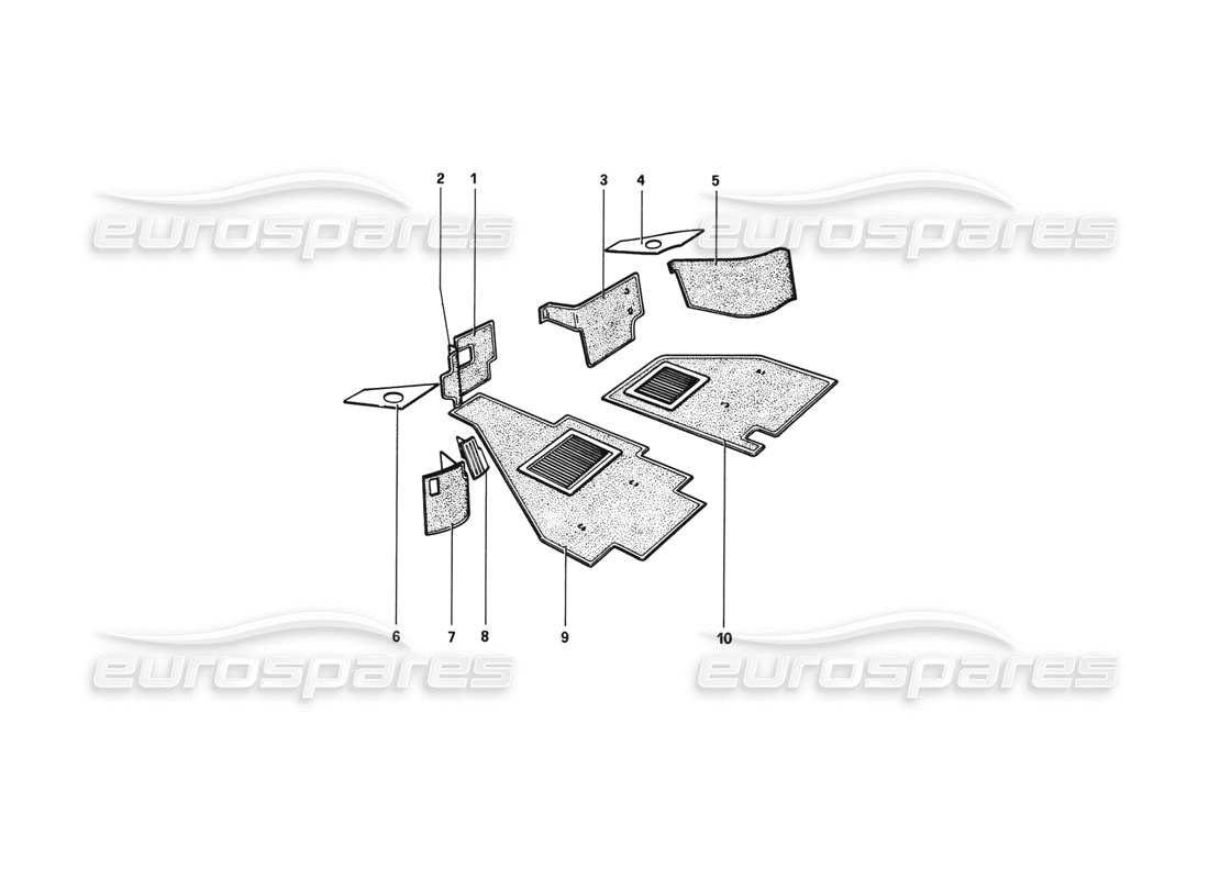 diagrama de pieza que contiene el número de pieza 60377801