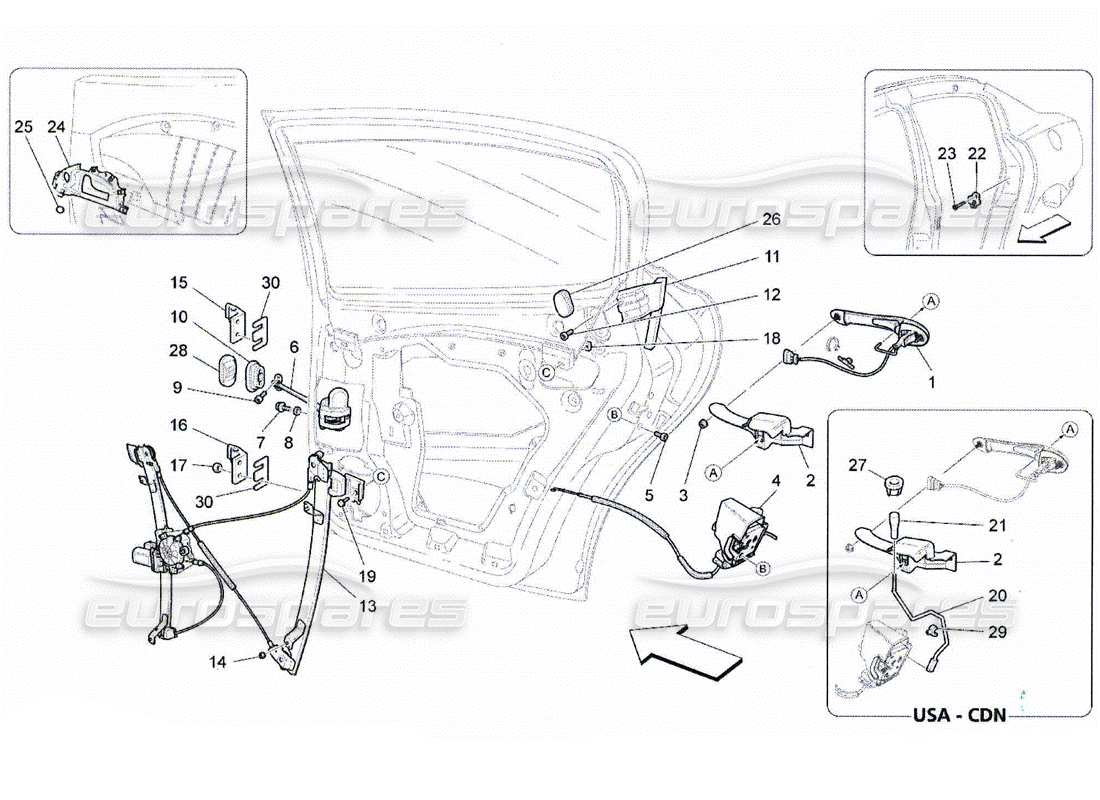 diagrama de pieza que contiene el número de pieza 67723400