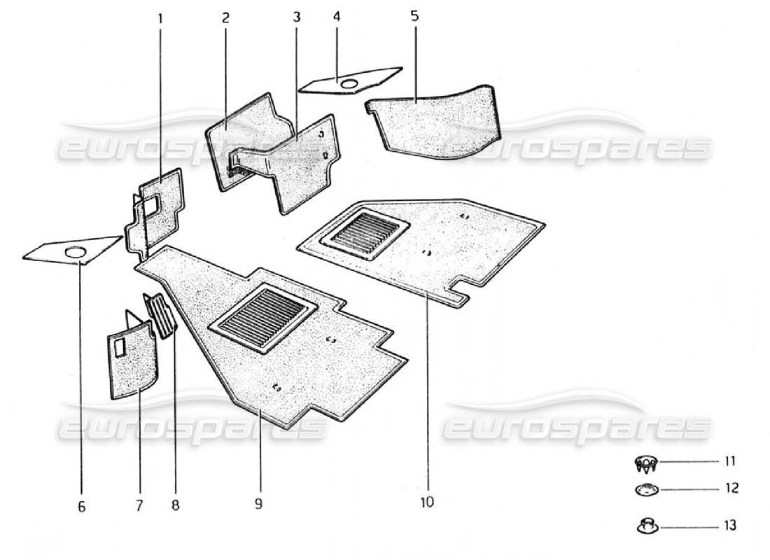 diagrama de pieza que contiene el número de pieza 60079506