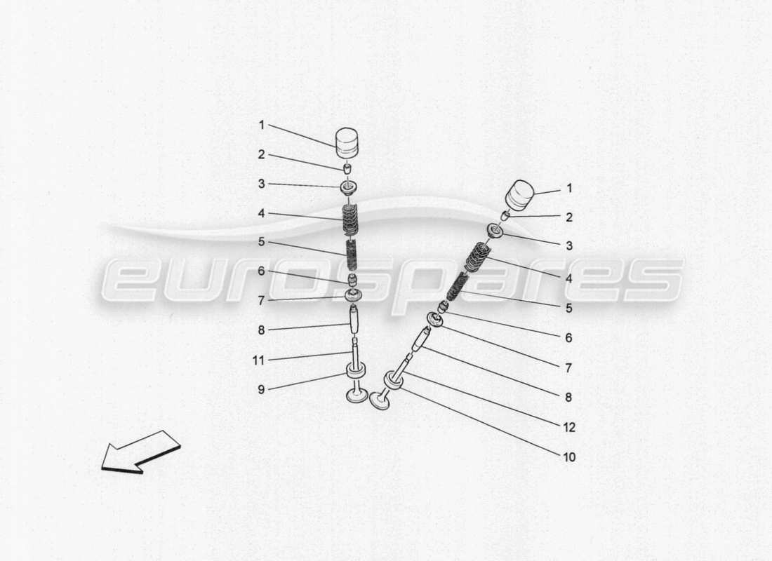 maserati granturismo special edition valvulas diagrama de piezas