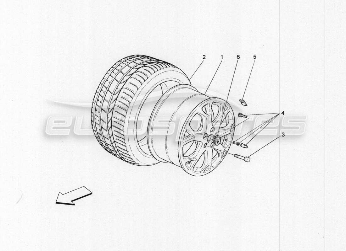 maserati granturismo special edition wheels and tyres diagrama de piezas