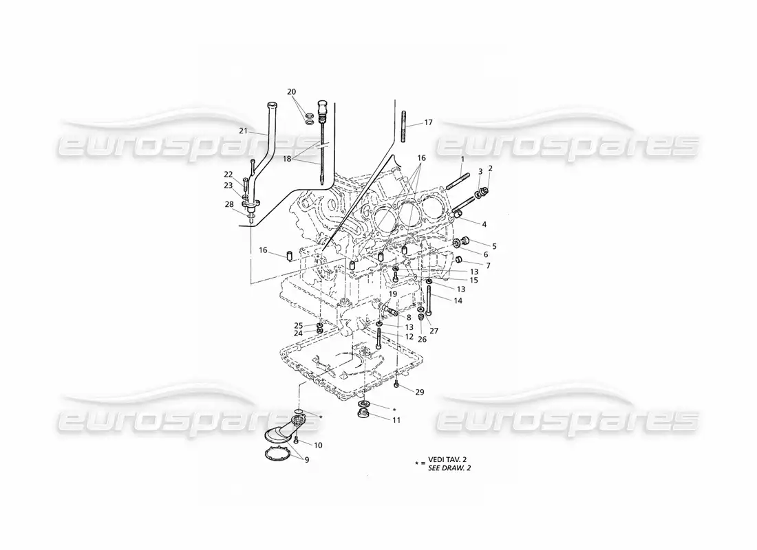 maserati qtp v6 evoluzione fijaciones y accesorios para bloques diagrama de piezas