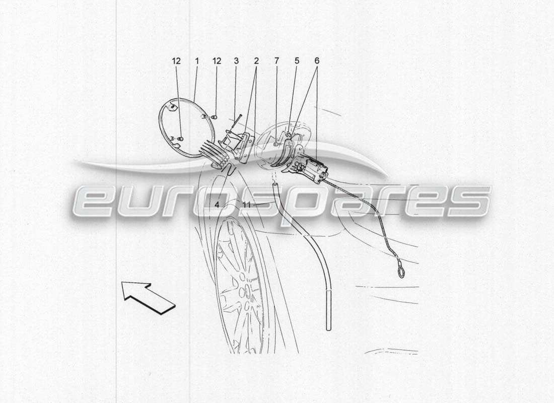 maserati grancabrio mc centenario controles y velocidad del combustible diagrama de piezas