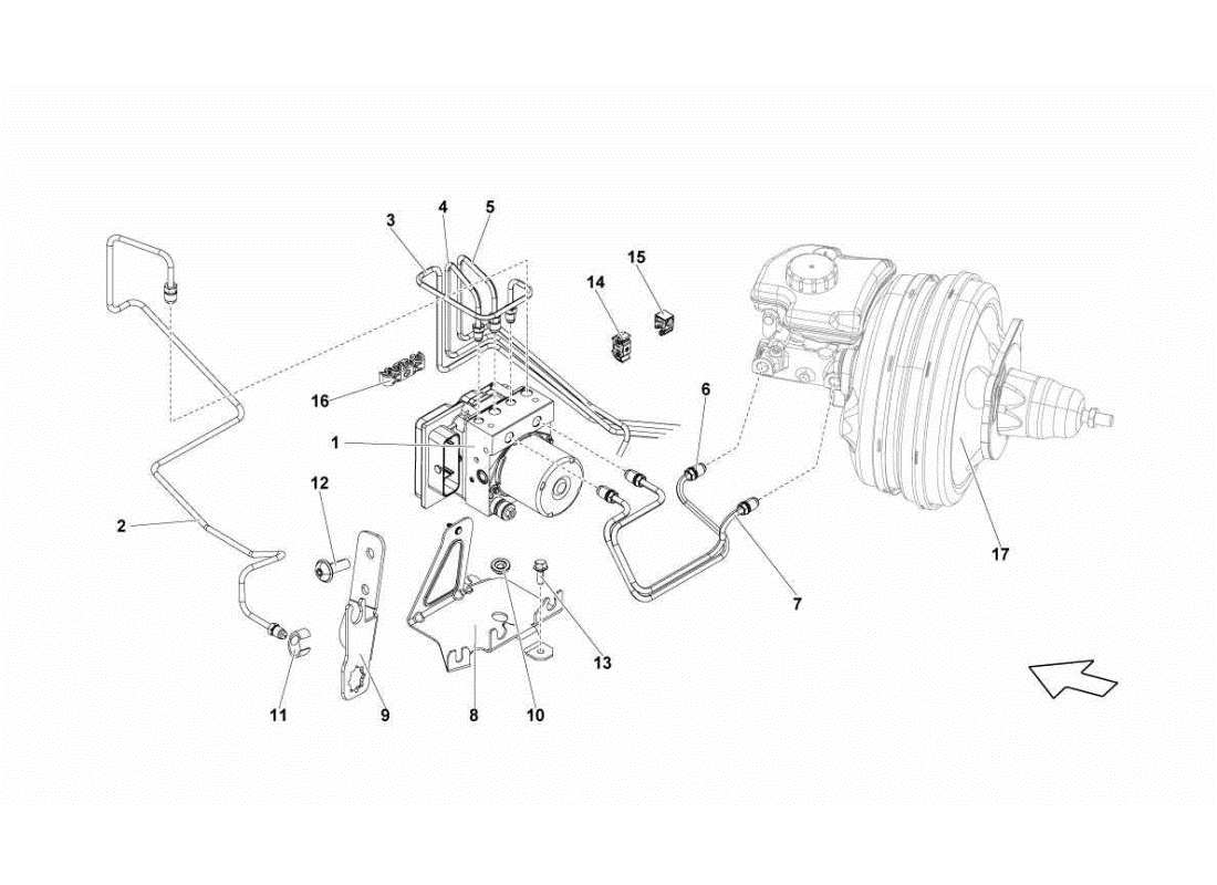 lamborghini gallardo sts ii sc regulación de fuerzas que se abstienen diagrama de piezas