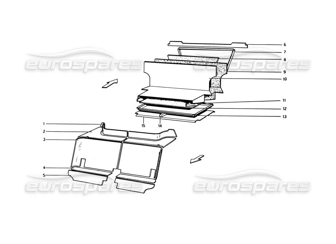 diagrama de pieza que contiene el número de pieza 60108701