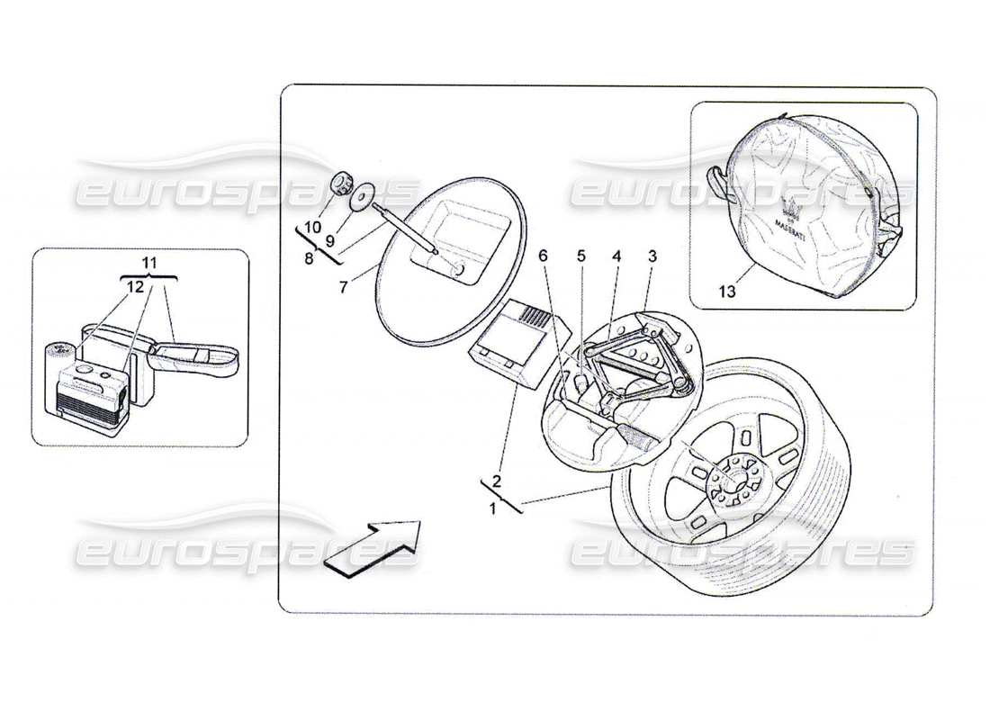 diagrama de pieza que contiene el número de pieza 235834