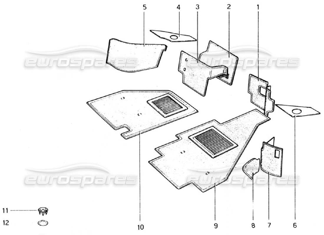 diagrama de pieza que contiene el número de pieza 60229903