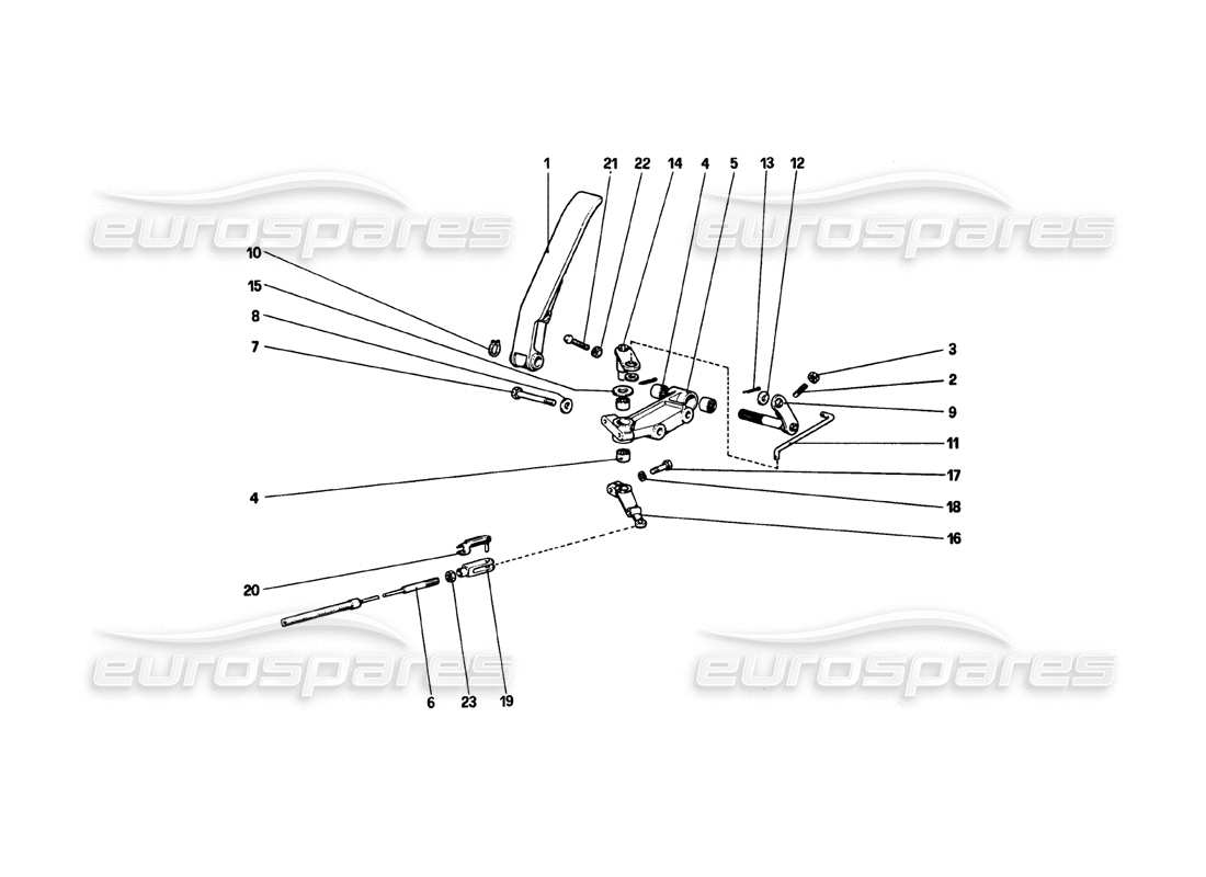 diagrama de pieza que contiene el número de pieza 12443701