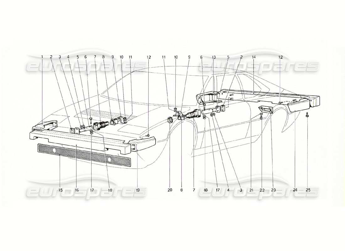 diagrama de pieza que contiene el número de pieza 40208407