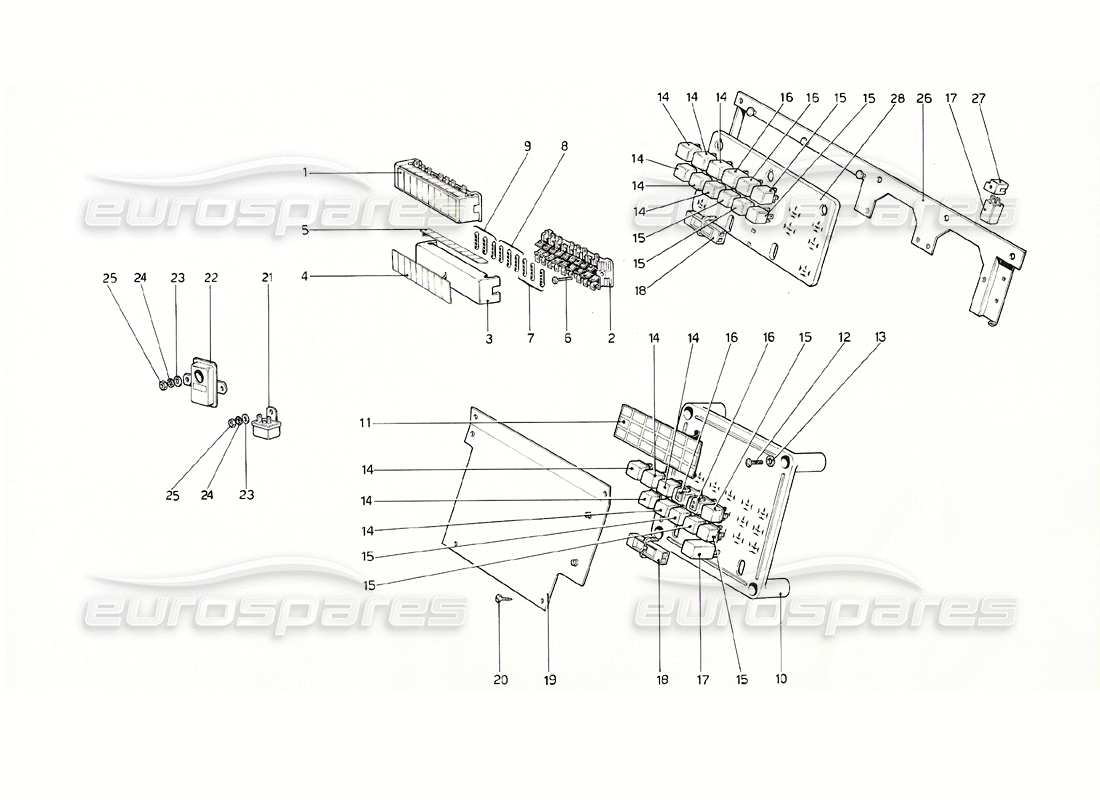 diagrama de pieza que contiene el número de pieza 40022303