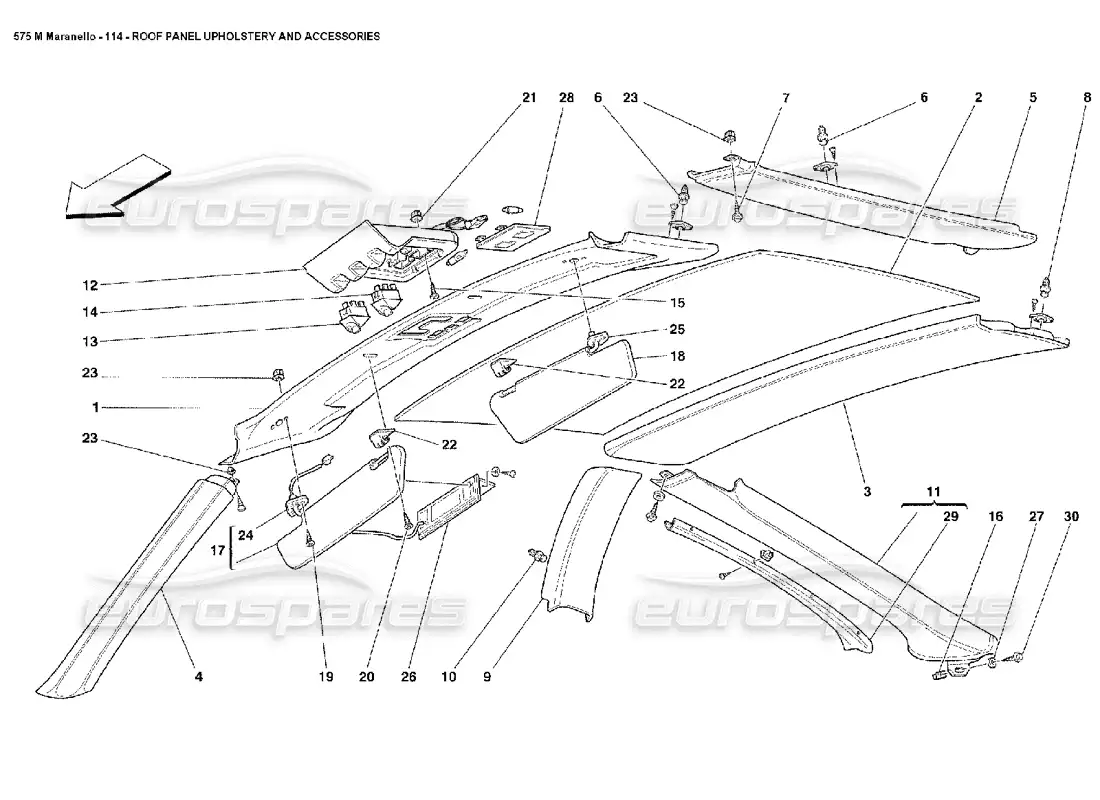 diagrama de pieza que contiene el número de pieza 668439..