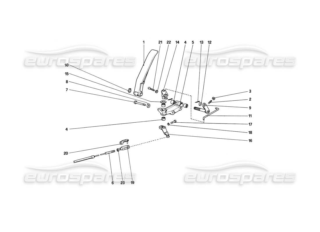 diagrama de pieza que contiene el número de pieza 158896411