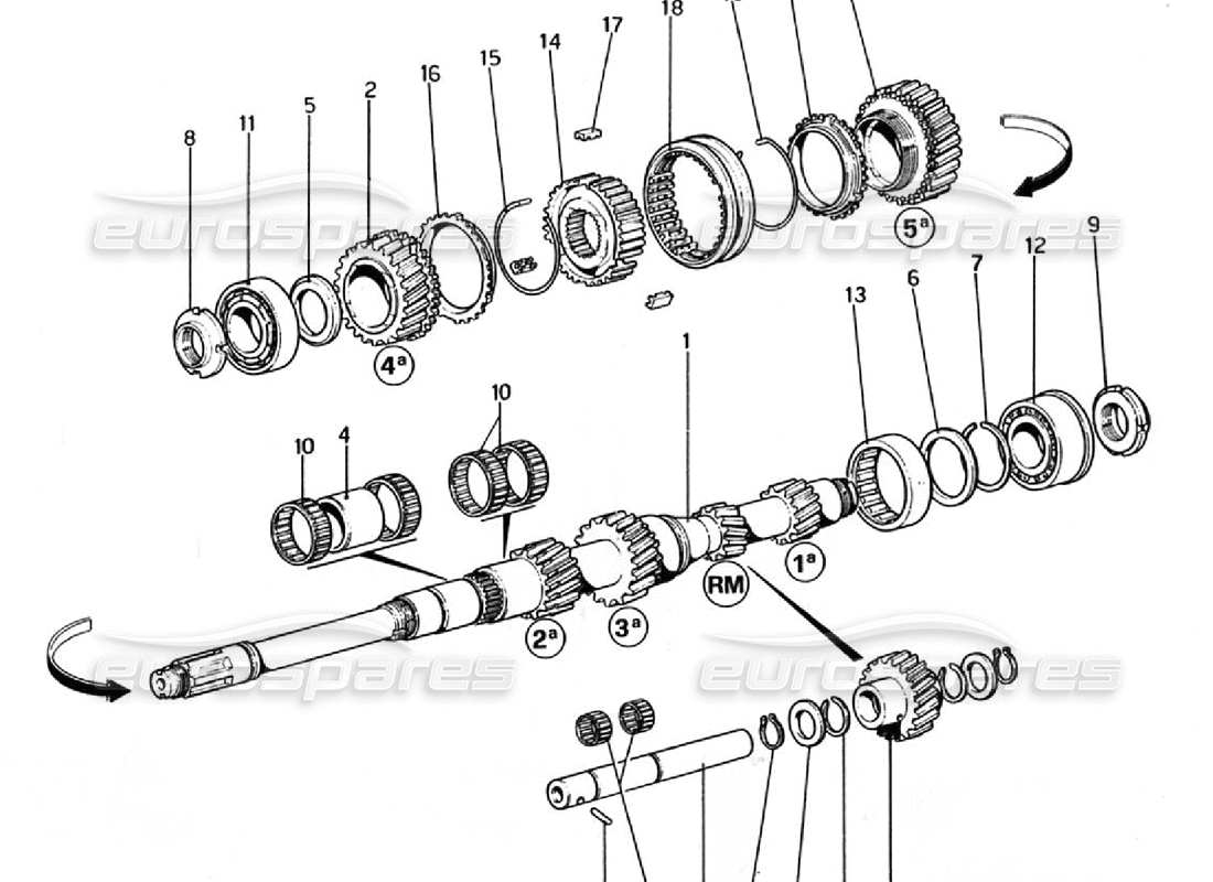 diagrama de pieza que contiene el número de pieza 104236