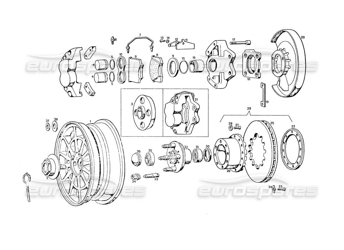 part diagram containing part number csc 69657