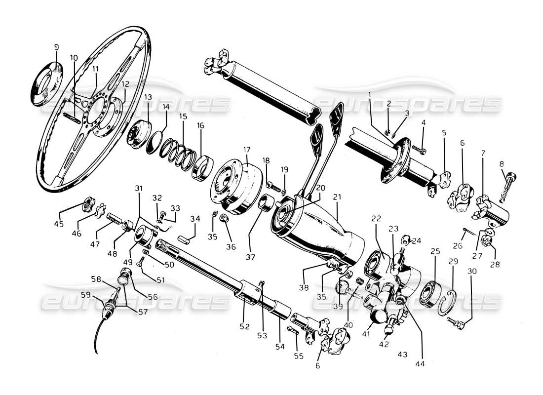 un diagrama de piezas del catálogo de piezas ferrari 275