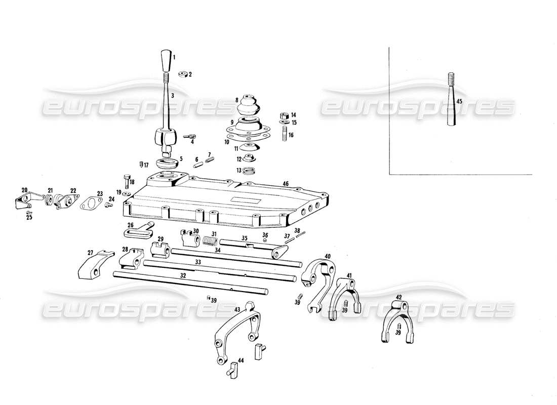 diagrama de pieza que contiene el número de pieza 107 tc 58020