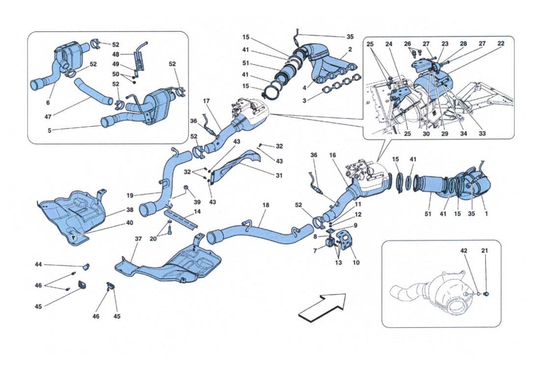 diagrama de pieza que contiene el número de pieza 12647704