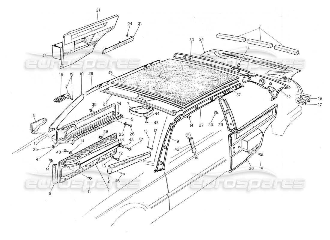 maserati 228 acabador diagrama de piezas